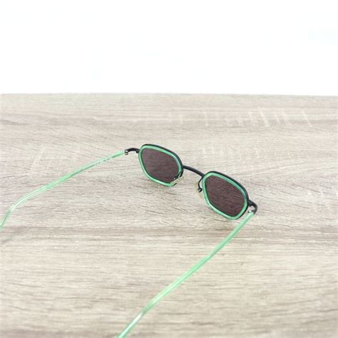 alain milki square sunglasses